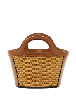 Marni: Коричневая сумка  Tropicalia