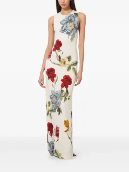 alice + olivia: Платье  Delora с растительным принтом