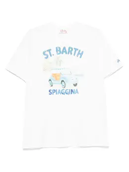 MC2 Saint Barth: Белая футболка 