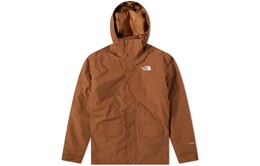 The North Face: Коричневая куртка 