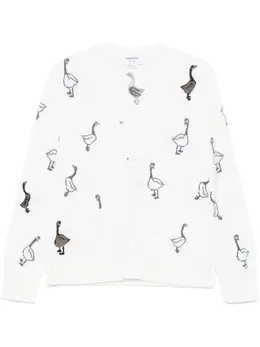 Thom Browne: Кардиган из шерсти 