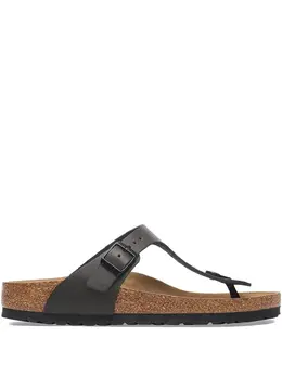Birkenstock: Чёрные сандалии  Gizeh