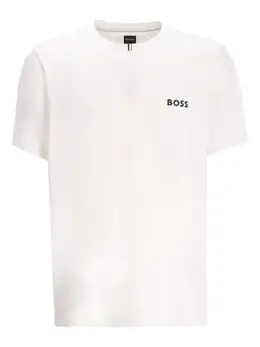 BOSS: Футболка с принтом 