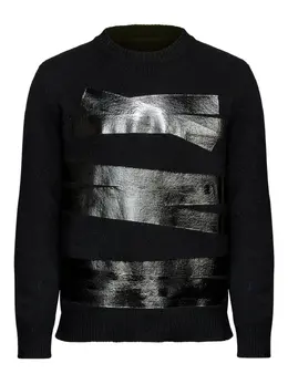 MM6 Maison Margiela: Свитер в полоску 