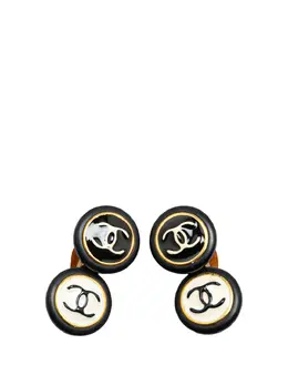 CHANEL Pre-Owned: Серьги 