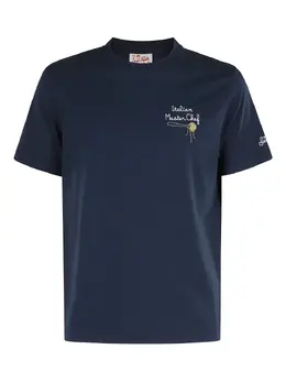 MC2 Saint Barth: Синяя футболка 