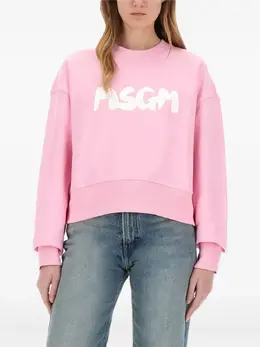 MSGM: Свитшот с принтом 