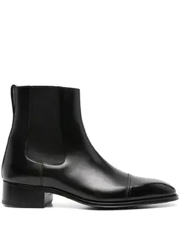 TOM FORD: Чёрные ботинки 
