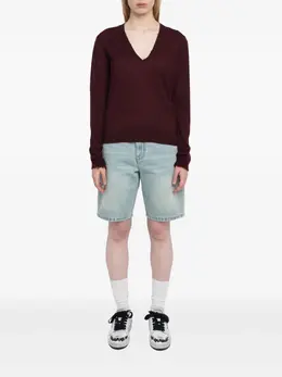 Zadig&Voltaire: Свитер с v-образным вырезом 