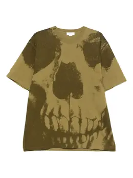 Alexander McQueen: Футболка  Skull с принтом