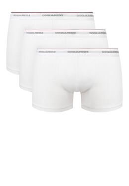 Dsquared2: Белые трусы 