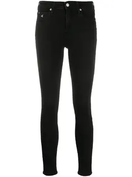 Calvin Klein Jeans: Чёрные брюки 