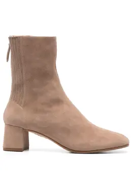 Aquazzura: Коричневые ботинки 