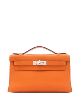 Hermès Pre-Owned: Оранжевая сумка 