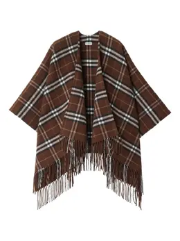 Burberry: Коричневый плащ 