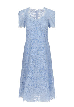 Ermanno Scervino: Голубое платье 