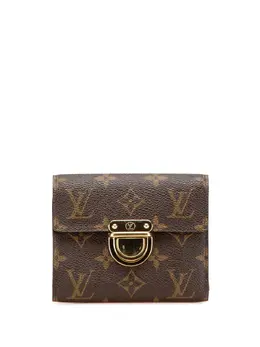 Louis Vuitton Pre-Owned: Коричневый кошелёк 