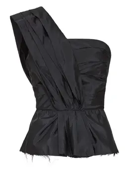 Maison Margiela: Чёрная блуза 