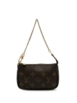 Louis Vuitton Pre-Owned: Коричневая сумка 