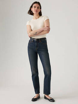 Levi's: Тёмные джинсы 