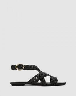 Stuart Weitzman: Чёрные сандалии 