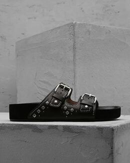 ISABEL MARANT: Чёрные сандалии 