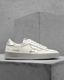 GOLDEN GOOSE DELUXE BRAND: Белые кроссовки 
