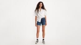 Levi's: Тёмные шорты 