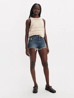 Levi's: Тёмные шорты  501 Original