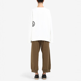 MM6 Maison Margiela: Белая толстовка 