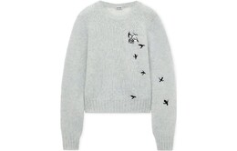 Loewe: Серый свитер 