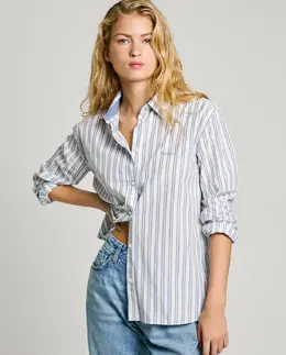Pepe Jeans: Рубашка с принтом 