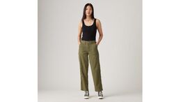 Levi's: Зелёные брюки 