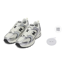 NEW BALANCE: Серебристые кроссовки  Running