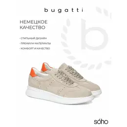 Bugatti: Бежевые кроссовки 