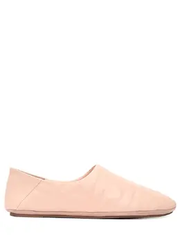 FENDI: Розовые мокасины 