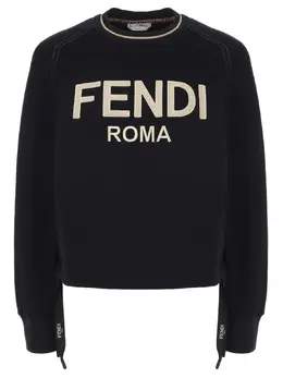 FENDI: Хлопковая толстовка 