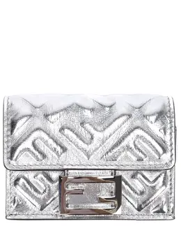 FENDI: Серебристый кошелёк 