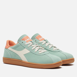 Diadora: Зелёные кроссовки 