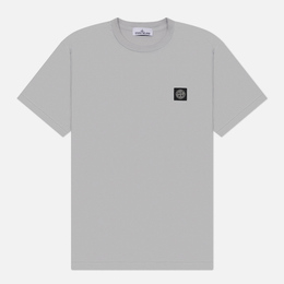 Stone Island: Серая футболка  Compass