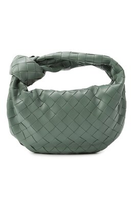 Bottega Veneta: Зелёная сумка  Jodie Mini