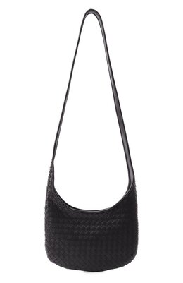 Bottega Veneta: Чёрная сумка 