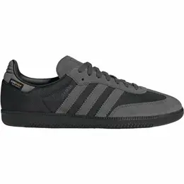 adidas: Чёрные кроссовки  Samba