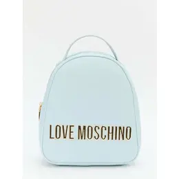 LOVE MOSCHINO: Голубой рюкзак 