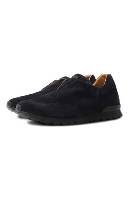 Kiton: Синие кроссовки 
