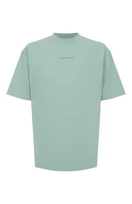 Balenciaga: Хлопковая футболка 