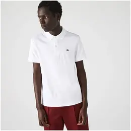 LACOSTE: Белое поло 