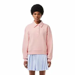 LACOSTE: Розовый свитшот 
