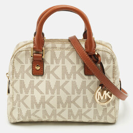 MICHAEL Michael Kors: Белая сумка 