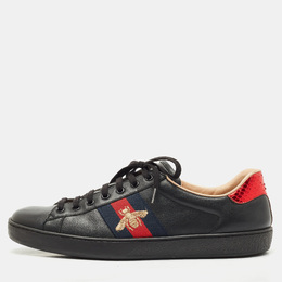 Gucci: Чёрные кроссовки  Ace